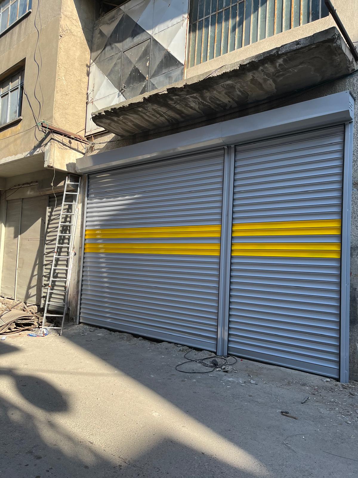 Galvaniz kepenk montajı